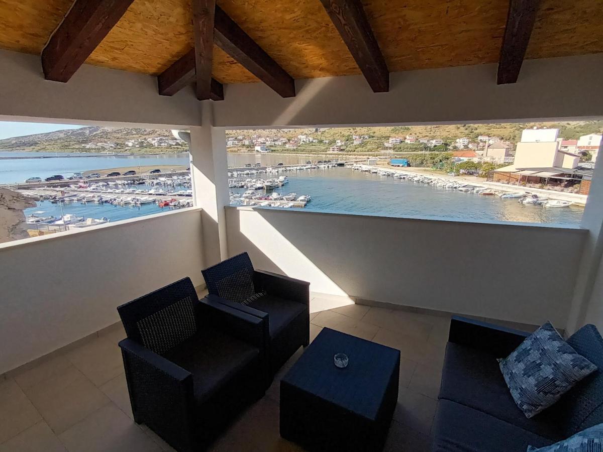 Apartment Penthouse & Apartment Studio Franci Pag Town Bagian luar foto